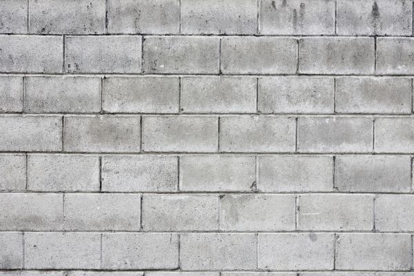 Cinder Block Wall Repair in Lexington