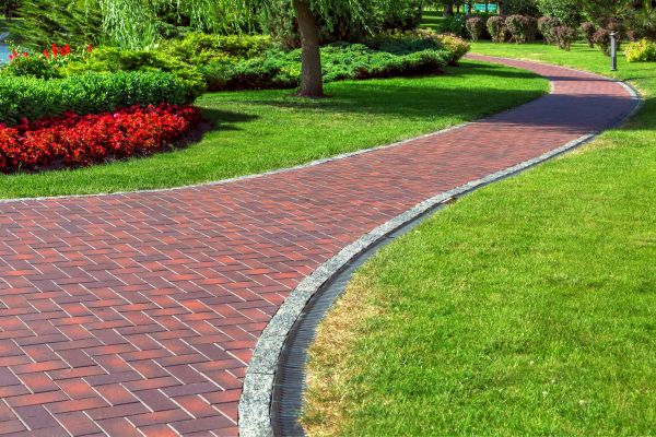 Brick Walkway Installation in Lexington