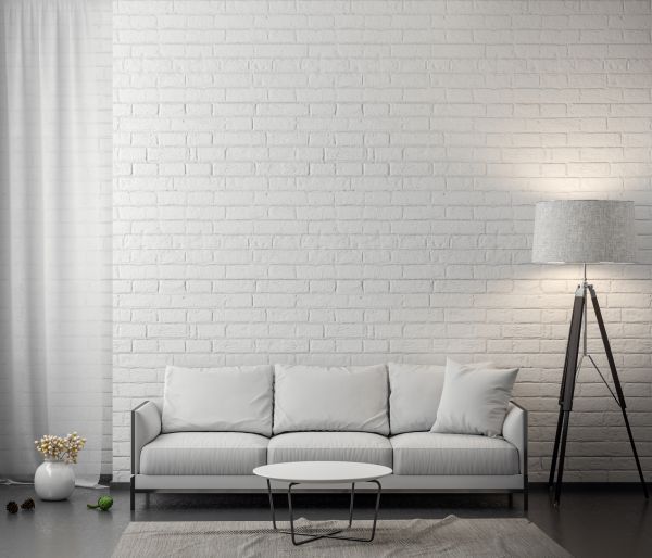 White Brick Installation in Lexington